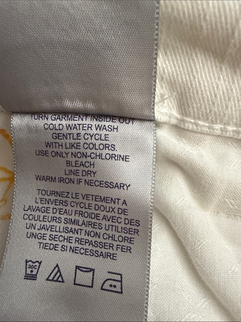 NYDJ Cream Straight-Leg Jeans - Picture 5 of 13